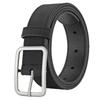 Retro Simple Pu Waist Belt With Alloy Pin Closure For Streetwear And Daily