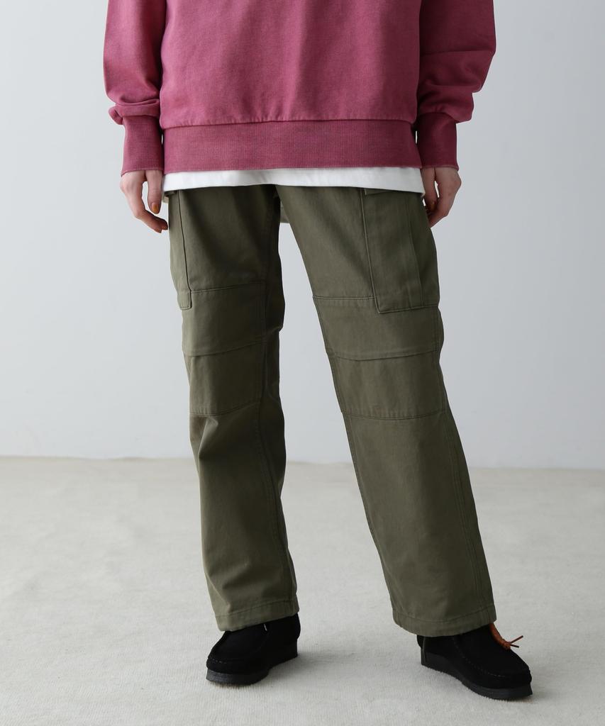AVIREX COTTON CARGO PANTS L 783-4910603 olive