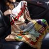 Moomin Theme Printed Blanket - Perfect for Couch, Bed, Travel & Outdoor Use | Machine Washable, Cozy & Durable.