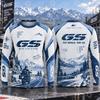 Мужская футболка с длинным рукавом GS Adventure для мотоцикла, 3D-печать, горная дорога, мотоциклетная майка, внедорожный байкер, гонщик, повседневные топы