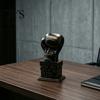 Прочный полимерный орнамент, 3D-печатная боксерская перчатка, фигурка на стол, Статуэтка «Никогда не сдавайся», мотивирующая статуэтка для рабочего стола, поддержка