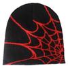 Knitted Hat Trendy Pullover Hat Spider Web Jacquard Unisex