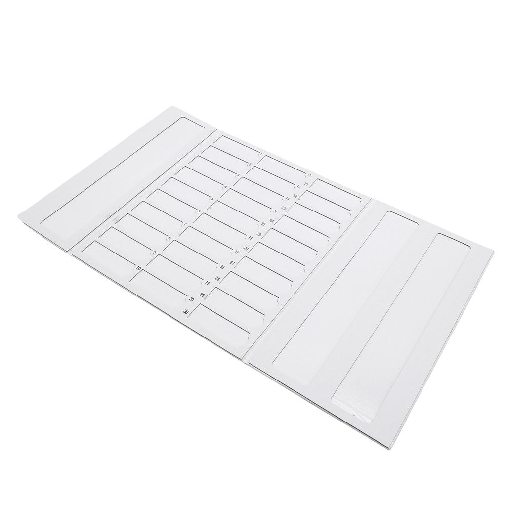 Microscope Slide Tray Foldable Cardboard Microscope 30 Slides Capacity Storage Plate for Laboratory
