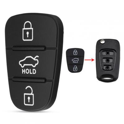 Корпус дистанционного ключа с 3 кнопками, подходит для Hyundai Solaris Accent Tucson l10 l20 l30 Kia Rio Ceed Flip