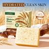 Oat Exfoliating Handmade Soap, Cleanses the Skin, Cleanses the Body, Comfortable and Not Tight, Deeply Cleanses Skin Dirt.