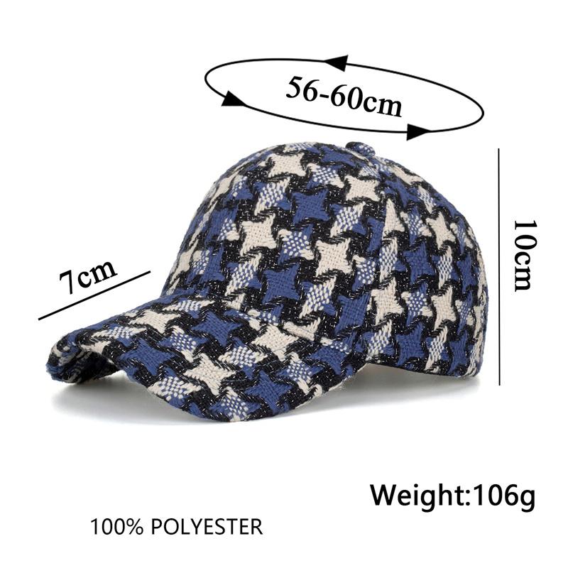 Men Autumn Winter Four-Corner Star Cap Baseball Cap Women Sun Hat Ponytail Panama Cap Visor Hats Snapback Hat