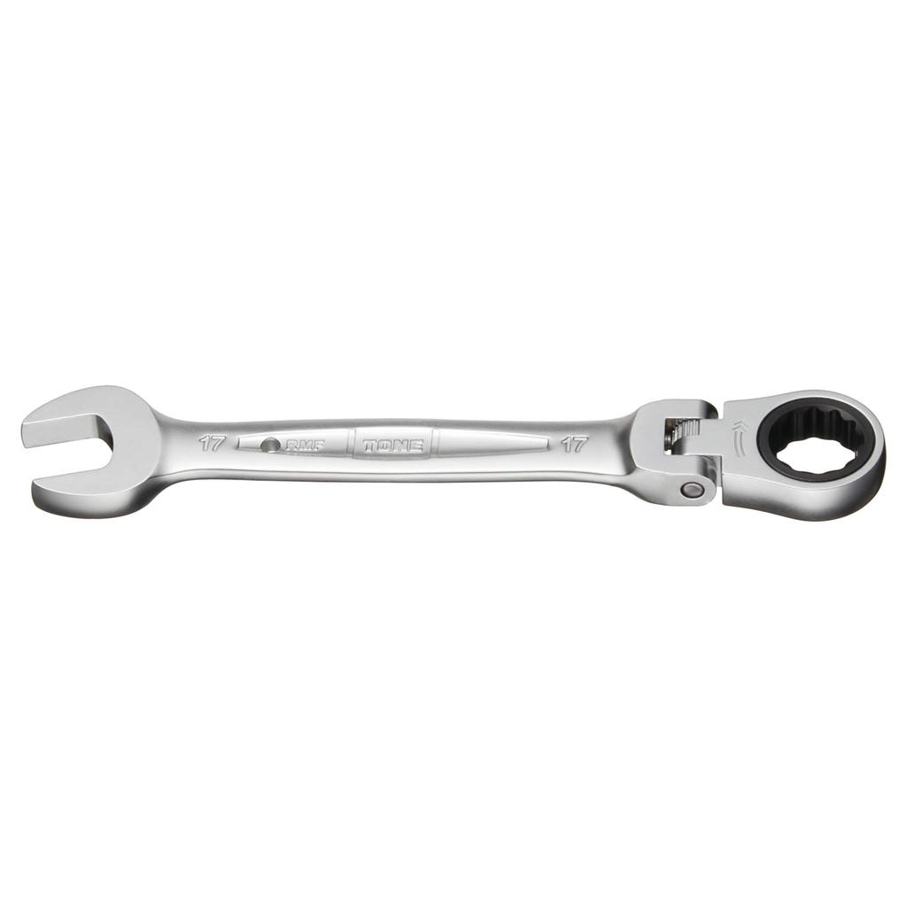 Ключ торцевой гаечный TONE Swing Ratchet Ширина под ключ 17 мм RMF-17