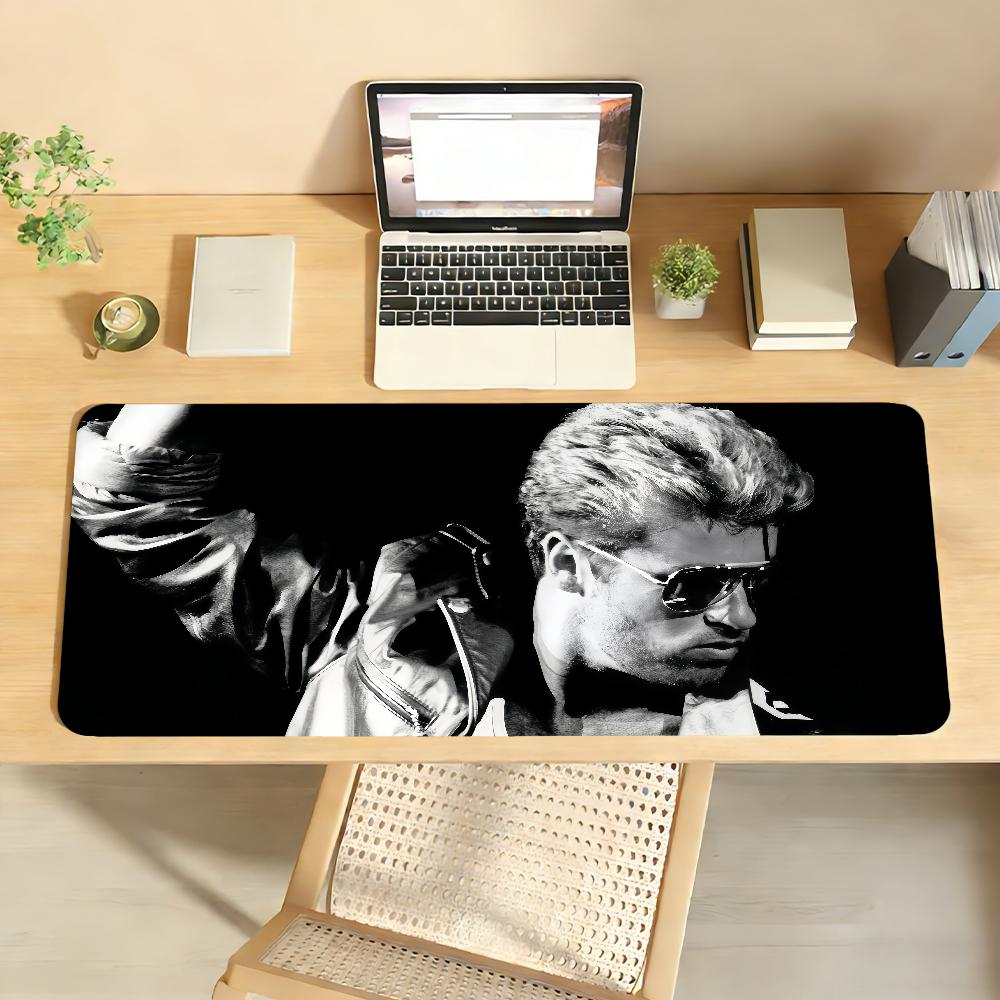 Singer George Michael Mouse Pad Computer Laptop Rubber Non-slip Mouse Mat Mousepad Gamers Decoracion Desk Mat