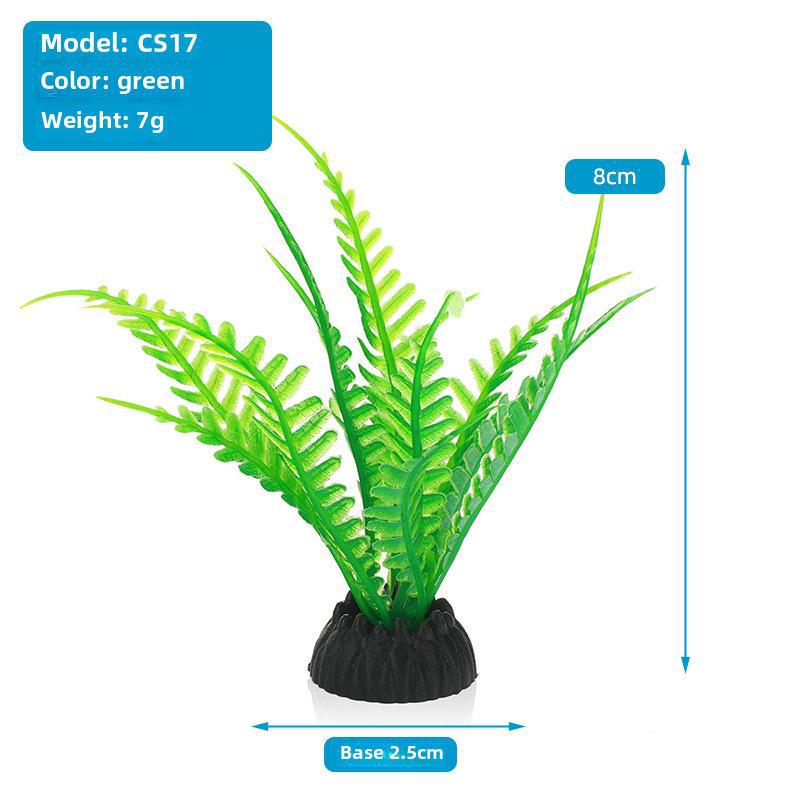 Aquarium Landscaping Plastic Artificial Plants - CS Series