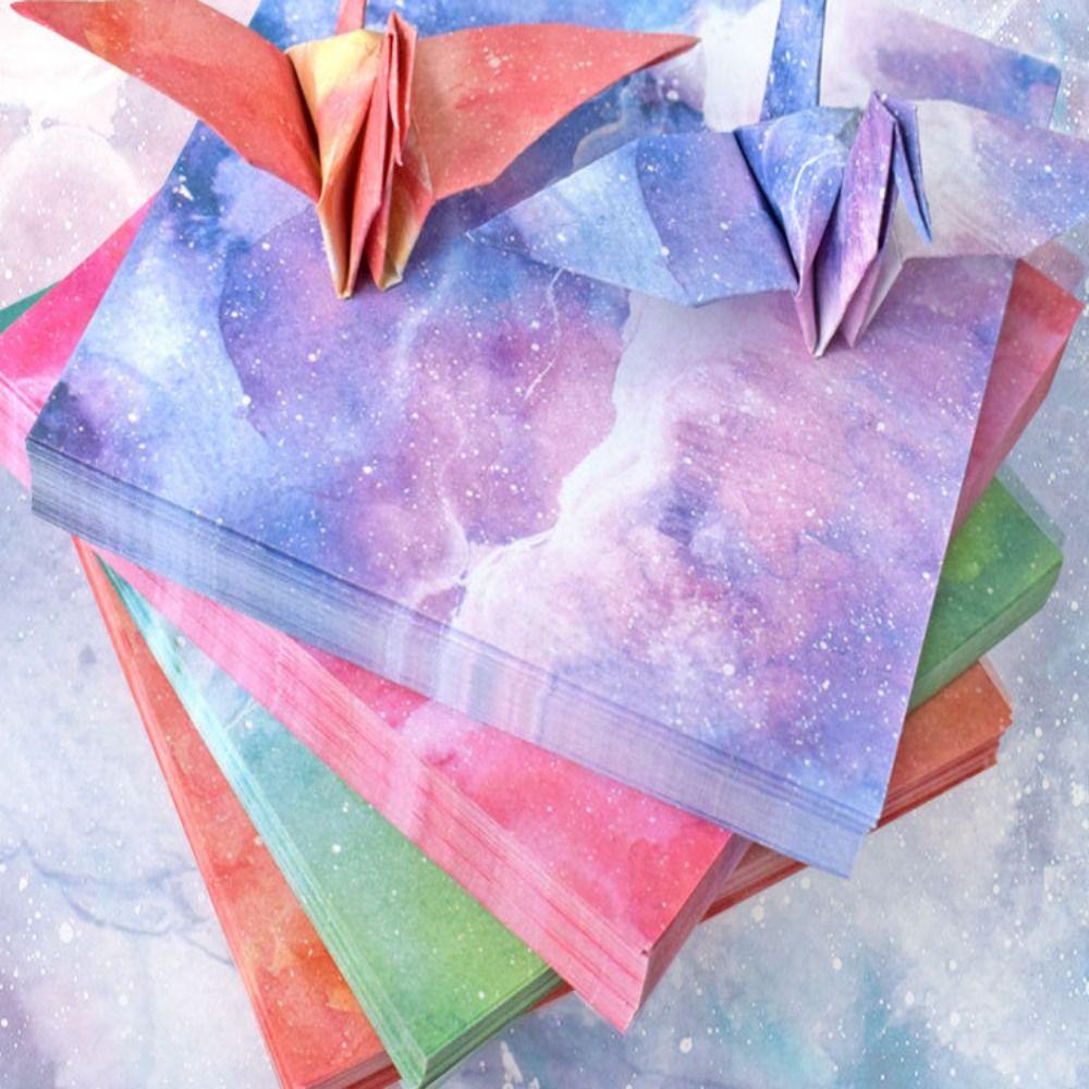 Creativity Exercise Sakura Double Sides Folding Paper Craft paper Art Material Origami Paper