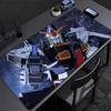 Механический Воин Гандам Mk II Коврик для Мыши Большой Игровой Клавиатуры Геймера Коврик для Мыши на Стол Настольный Коврик Подставка для Чашки ПК Аниме Коврики для Мыши