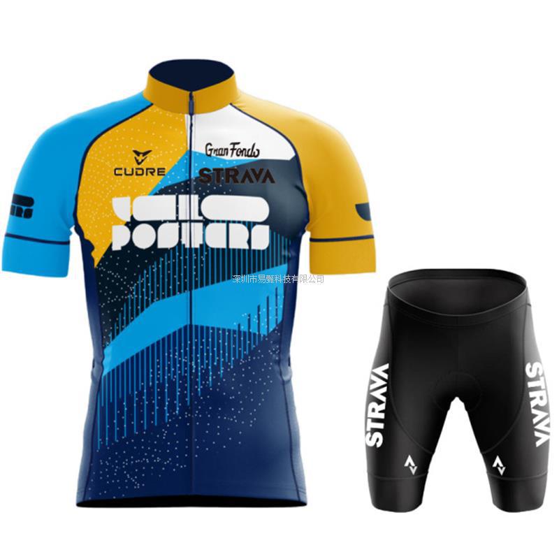 Cycling Suit Short Sleeve Suit Cycling Pants Cycling Suit Pants