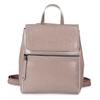 Johnature Genuine Leather Backpack Women Bag Fashion Oil Wax Cowhide Solid Color Schoolbag Leisure Outdoor Travel Bags