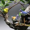 Bird Nest Design Tree Sculpture  Desktop Decoration Resin Table Top Car Ornamental Statue for Garden