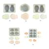 Silicone Fondant Molds Candy Molds Fish Shaped Silicone Molds DIY Baking Supplies Baking Molds Suitable for Clay Crafts