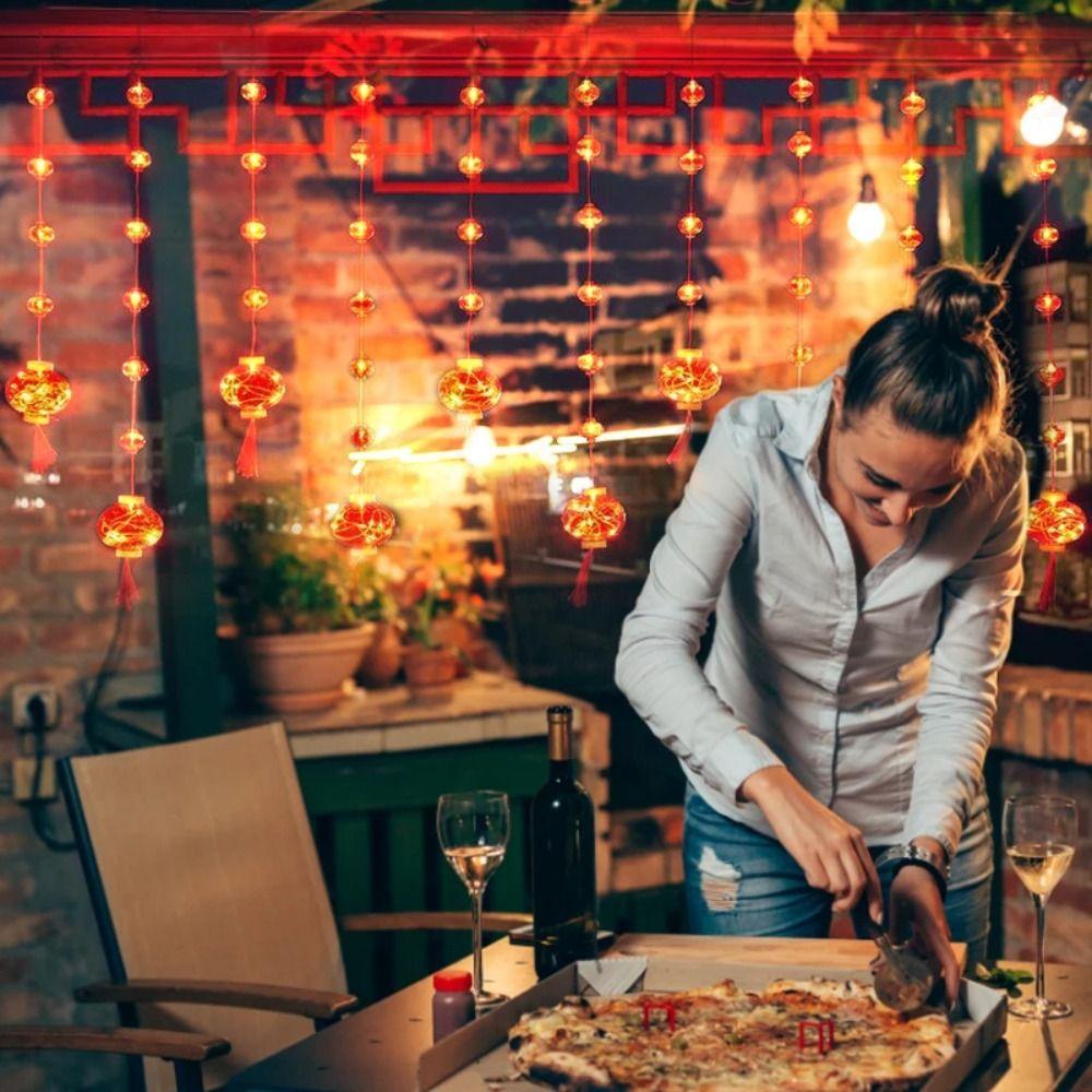 Китайский новогодний фонарь Светодиодные фонари Китайские праздничные гирлянды Китайские новогодние фонари