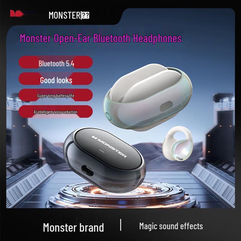 Спортивные Bluetooth-наушники с воздушной проводимостью Monster AC600