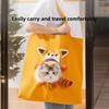 All Seasons Go Out Pet Bag Cat Probe Messenger Bag Dog Cute Animal Canvas Bag Cat Bag Handbag