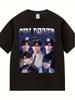 Men's & Women's ModelGirl Dinner ZAYNE Formal Anime Characters Unisex 100% Cotton T-Shirt, Soft, All Season Casual Streetwear Esse
