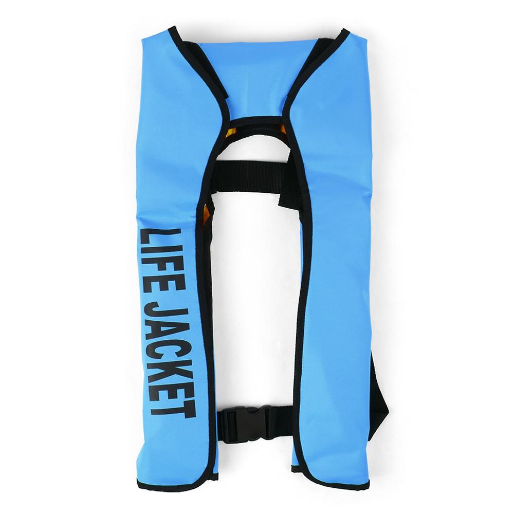 Автоматический надувной спасательный жилет для взрослых, спасательный жилет для взрослых, защитный поплавковый костюм для водных видов спорта, каякинга