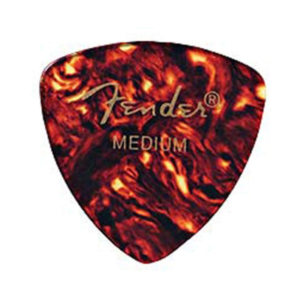 Медиаторы для гитары Fender Форма 346, Черепаховые, Средней жесткости, Упаковка 12 шт.