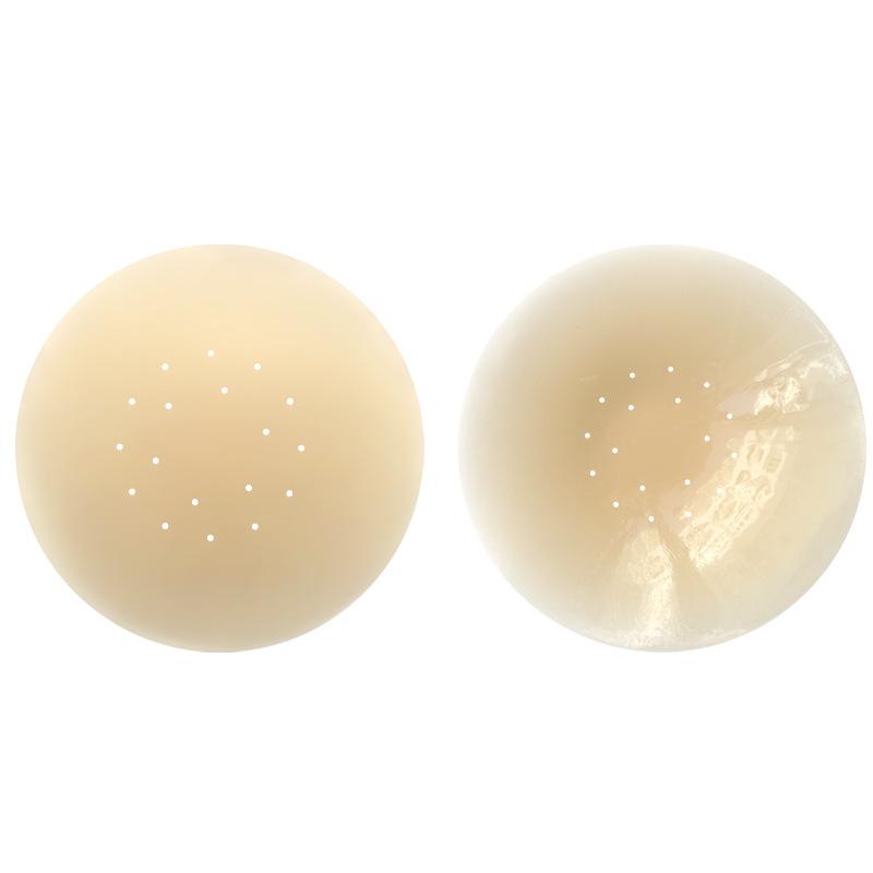 15cm Breathable Invisible Nipple Covers for Large Breasts - Seamless, Thin Silicone Pasties
