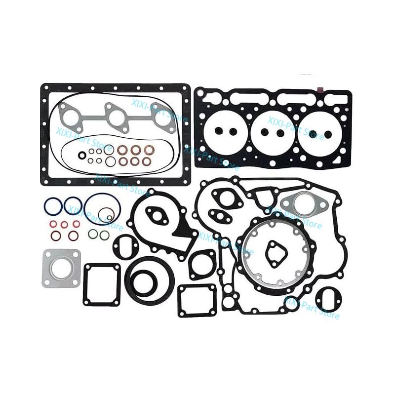 D1005 Full Gasket Kit Set &Piston Ring 76*2HK+1.5+4 For Kubota Engine Head Gasket Overhaul Rebuild Kit