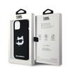 Karl Lagerfeld Klhmp15Mschpplk Iphone15 Plus / 14 Plus 6.7 Czarny/Black Hardcase Silicone Choupette Head Magsafe