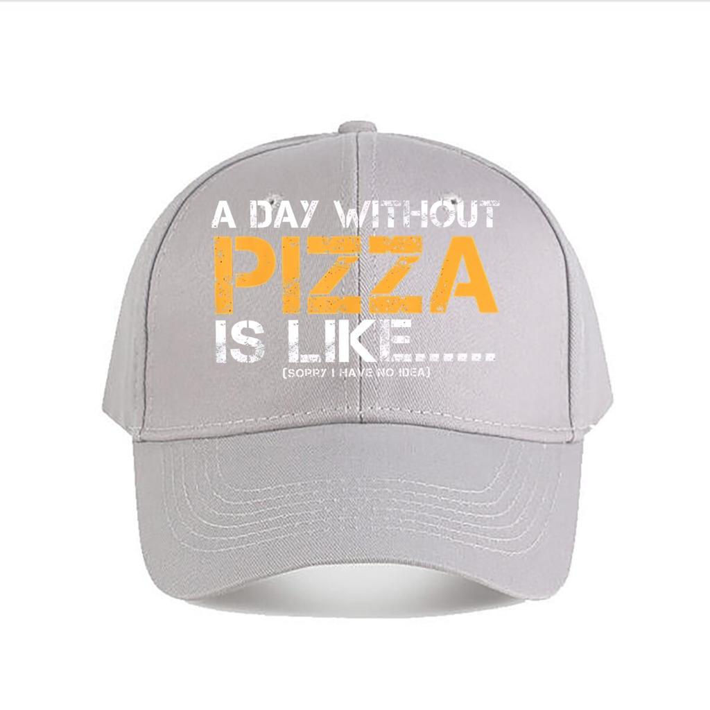 Pizza Lover Funny Baseball Cap Fashion Unisex Sunhat Womens Outdoor Sports Snapback Cap