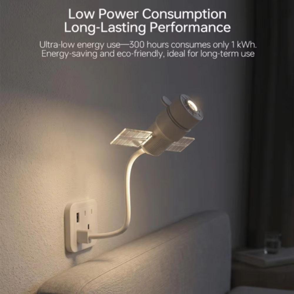 USB Powered Night Light Adjustable Focus Satellite Projector Star Projector Romantic Atmosphere