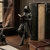 Декор Косарь Готская Статуэтка для Книжной Полки, Декор Полки в Стиле Dark Academia, Винтажная Жуткая Оккультная Статуэтка-Подарок для Фанатов Хоррора на Рабочий Стол, Оригинальное Украшение Череп,