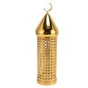 Gold Wind Lamp Handmade Retro Hollow Wind Lamp Iron Lantern for Wedding Party Decoration L