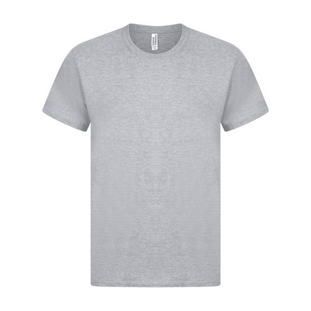 Повседневная классическая мужская футболка Ringspun