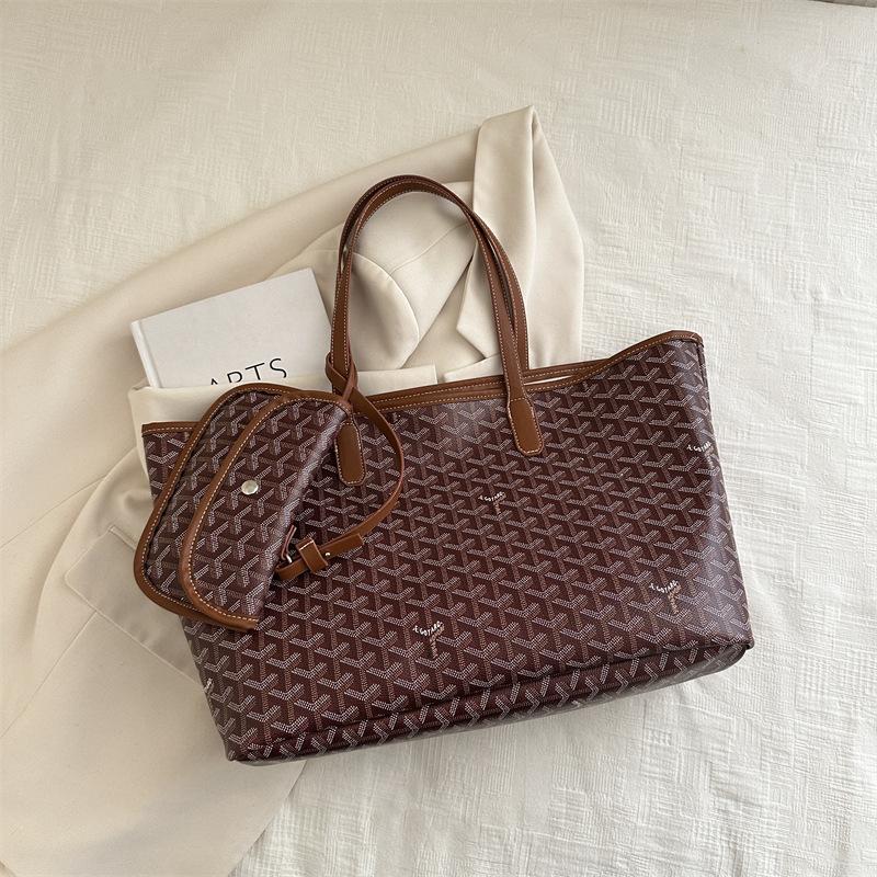 Нишевый дизайн, портативная сумка-шоппер на одно плечо, большая вместимость, для отдыха, осенняя, женская, красивая, с косым ремнем, женская сумка-тоут