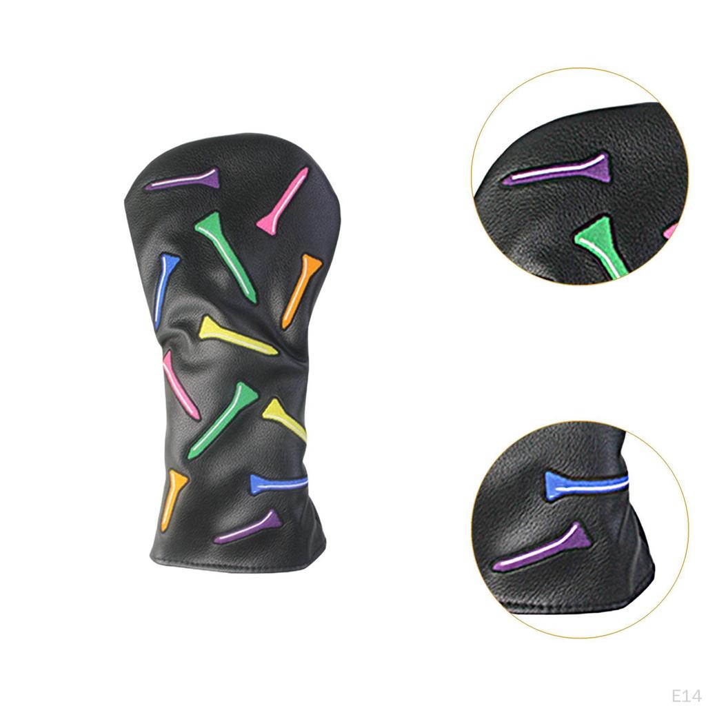 Чехол для головы клюшки для гольфа, деревянный чехол для головы, модные принадлежности, креативный защитный чехол