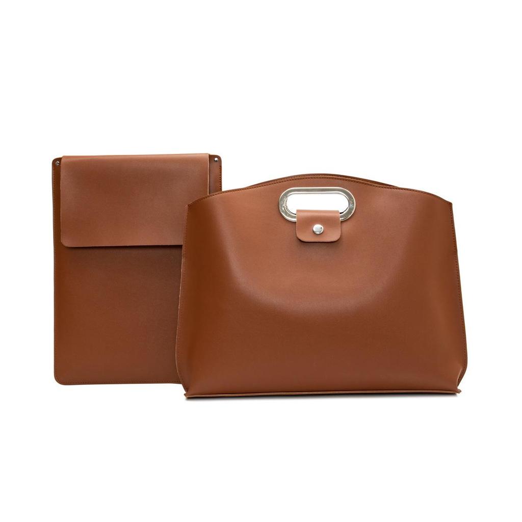 2026 Винтажный майларовый набор сумок-тоут и сумок для документов «Мать и дитя» для женщин