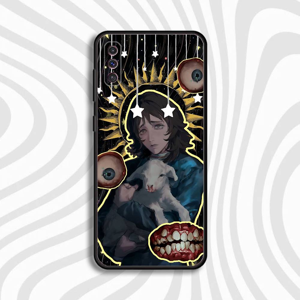 Чехол для телефона Anya M-Mouthwashing для Samsung S10, S21, FE, S21, Note 20, 10, S26, S25, S24, S23, Ultra, S22, Plus Мягкий чехол Funda