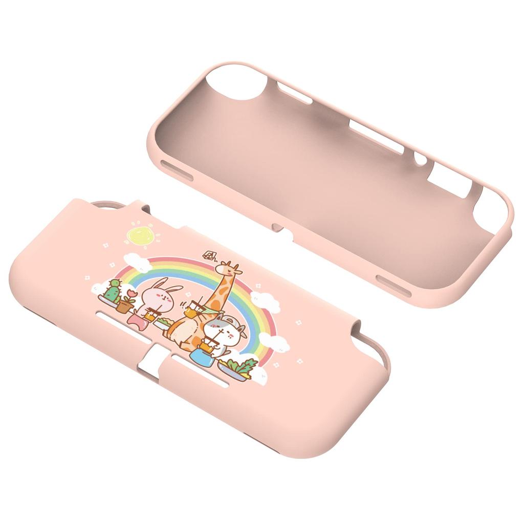 Custom Protective Case Compatible with PlayVital Switch Case Cover Compatible with Switch Lite (soft) Lite, (soft) [Animals Party]