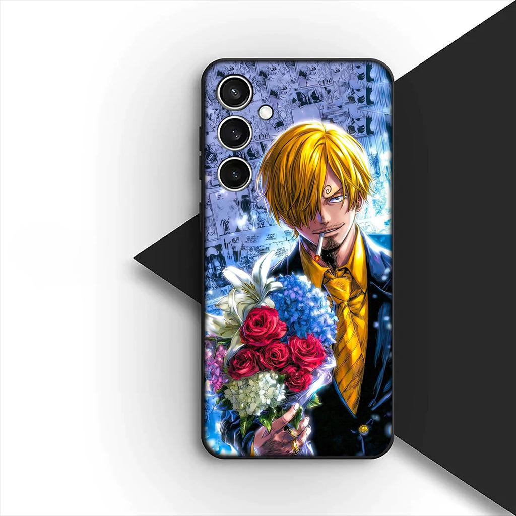 Чехол для Samsung Galaxy A35 A36 A55 A26 A05 A06 A14 A50 A51 A53 A54 A12 A13 A23 Чехол для телефона Санджи Ророноа Зоро Ван Пис Луффи