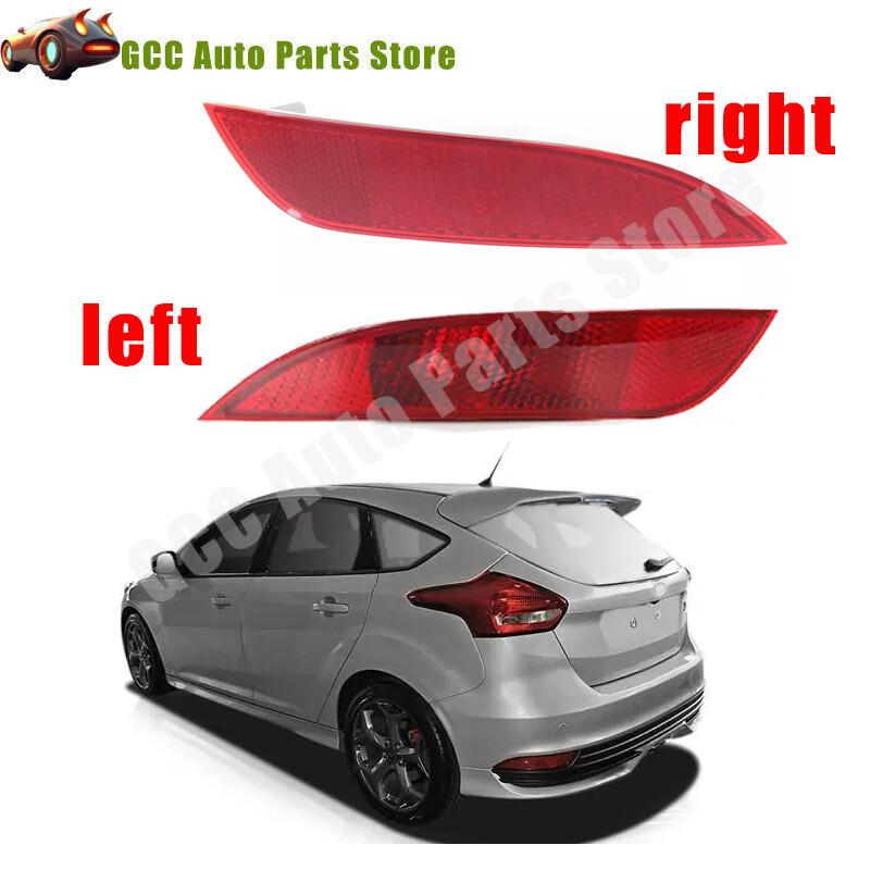 1 пара светодиодных задних бамперных огней, противотуманная фара для Ford Focus Hatchback 2015-2018