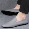 Fashion New Men's Loafers Soft Comfortable Trend Flat Casual Shoes For Men Breathable Sole Moccasins Slip-on Soft Leather Driving Shoes