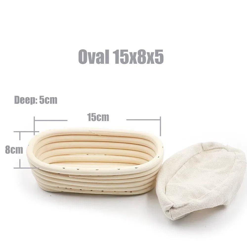 Товары для выпечки Массовая расстойка Banneton Brotform Liner Корзины Плетеная ротанговая корзина Подъем теста
