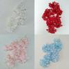 Silk Cherry Blossom Garland With Snow Finish For Party And Photography Backgrounds