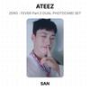 ATEEZ НОЛЬ : FEVER Часть 3 Двойной набор фотокарточек Официальная фотокарточка