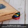 Набор из 1/2 Библейских ленточек-закладок, Изготовленных из, С разноцветными ленточками, Подходит для книг (Минималистичный стиль, Яркие цвета)