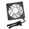 Компьютерный кулер ARGB PWM с контролем температуры, высокопроизводительным воздушным потоком, тихий кулер для корпуса, для процессорного кулера, компьютерного корпуса