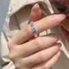 Кольца из осколков льда: 2024 Роскошный стиль, Унисекс Нишевый дизайн для указательного пальца
