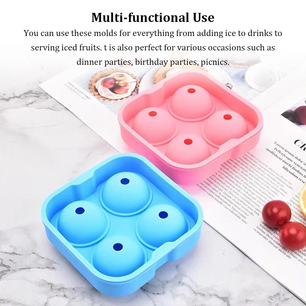 Форма для ледяных шариков, коктейльная, непроливающаяся, лоток для кубиков льда, для домашнего бара, ресторана, форма для шоколада, фестивальная ночная вечеринка