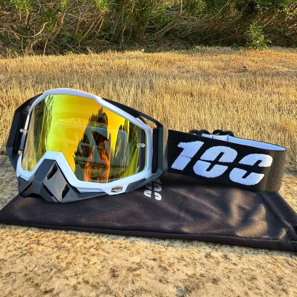 100 New Motocross Goggles Moto Glasses Outdoor Sport Cycling Dirt-Bike Off-Road Sun Glasses MX ATV Men Motorcycle Helmet Goggles
