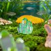 6 шт. Светящийся Кристалл Мини Декор 3D Смола Светящееся Украшение для Аквариума
